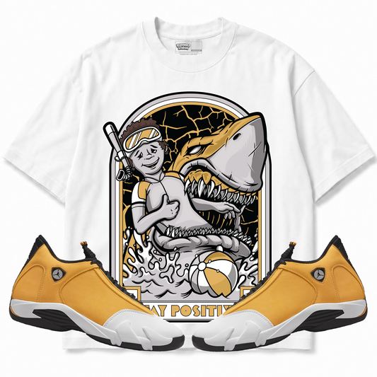 Rebranded Studios apparel — front styled with matching sneakers