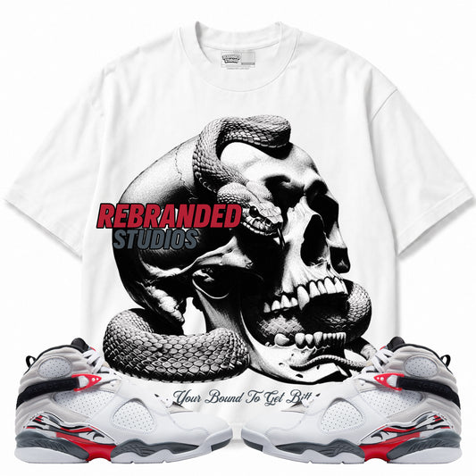 Rebranded Studios apparel — front styled with matching sneakers