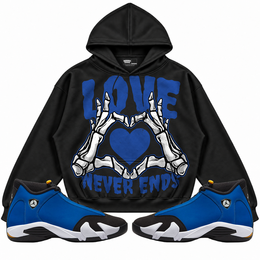Rebranded Studios apparel — front styled with matching sneakers