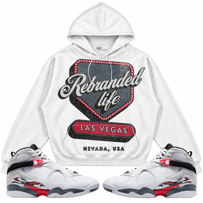 Rebranded Studios apparel — front styled with matching sneakers