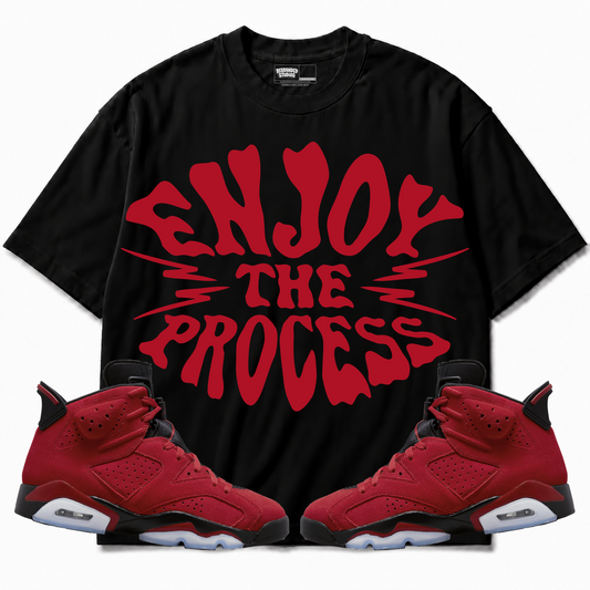 Rebranded Studios apparel — front styled with matching sneakers