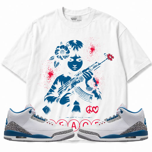 Rebranded Studios apparel — front styled with matching sneakers