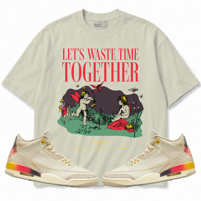 Rebranded Studios apparel — front styled with matching sneakers