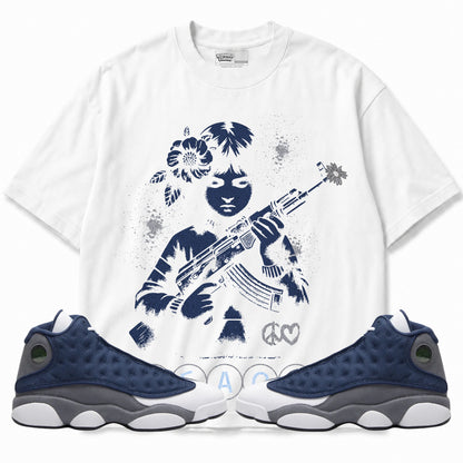 Rebranded Studios apparel — front styled with matching sneakers