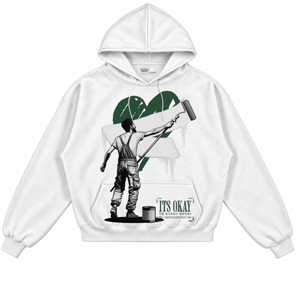Rebranded Studios apparel — front without sneakers