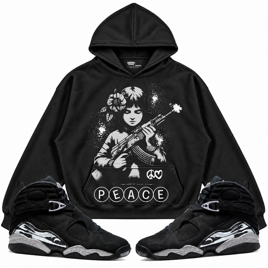 Rebranded Studios apparel — front styled with matching sneakers