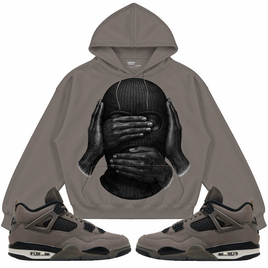 Rebranded Studios apparel — front styled with matching sneakers