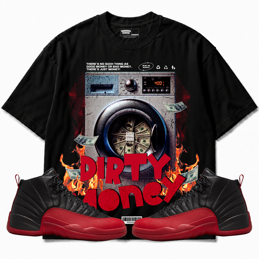 Rebranded Studios apparel — front styled with matching sneakers