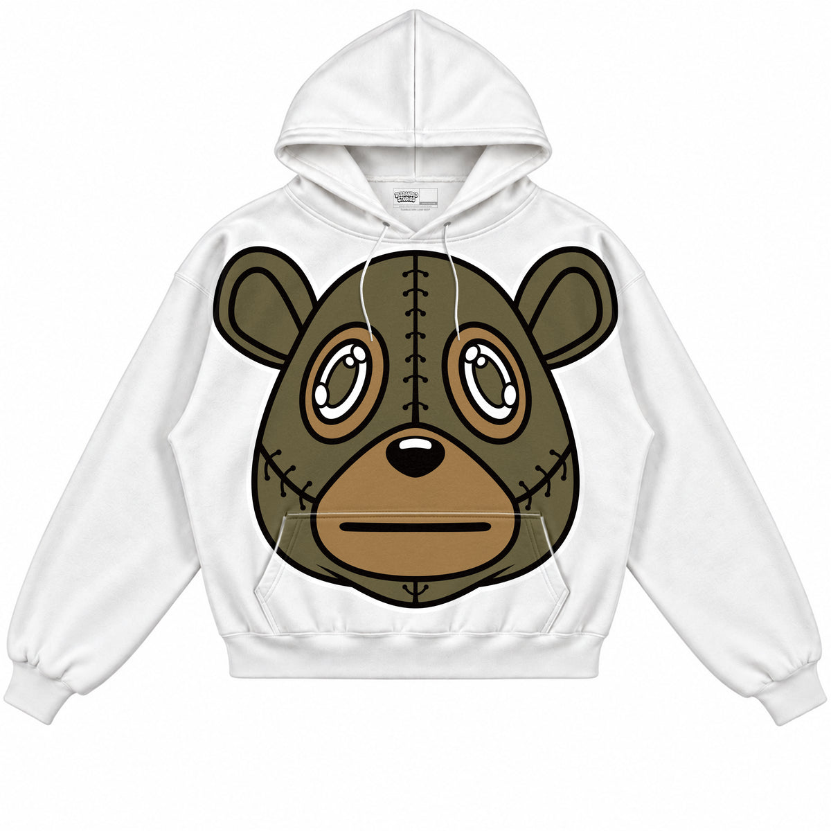 Rebranded Studios apparel — front without sneakers