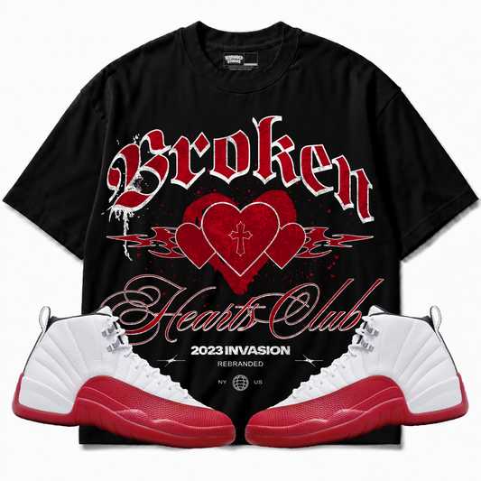 Rebranded Studios apparel — front styled with matching sneakers