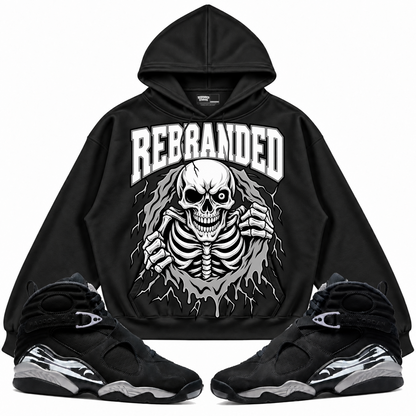 Rebranded Studios apparel — front styled with matching sneakers
