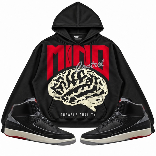 Rebranded Studios apparel — front styled with matching sneakers