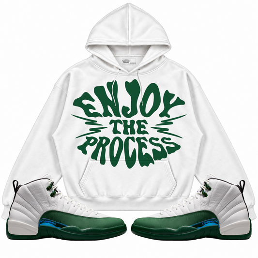 Rebranded Studios apparel — front styled with matching sneakers