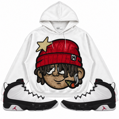 Rebranded Studios apparel — front styled with matching sneakers