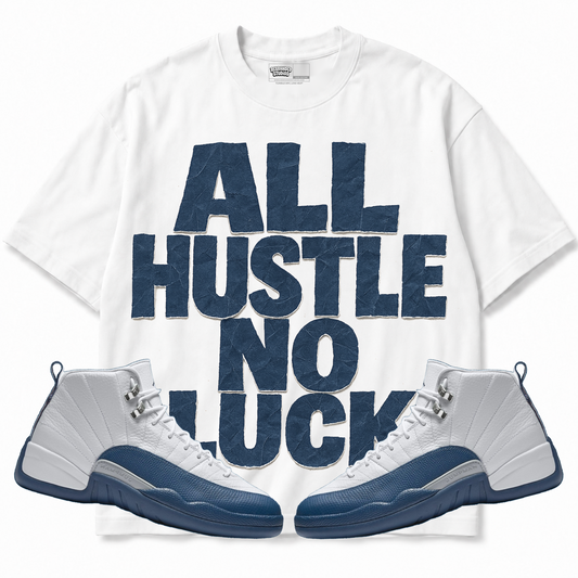Rebranded Studios apparel — front styled with matching sneakers