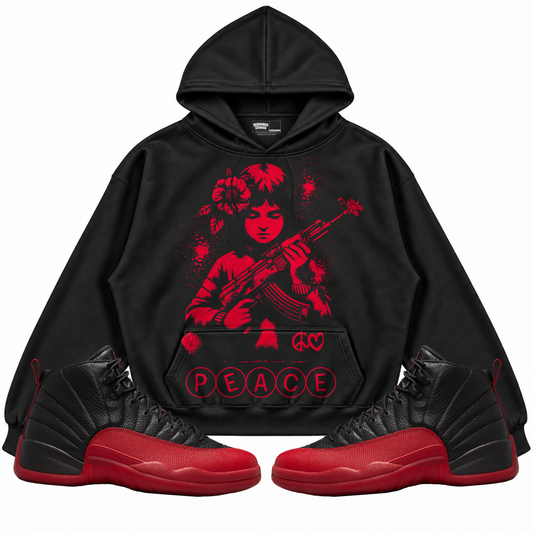 Rebranded Studios apparel — front styled with matching sneakers