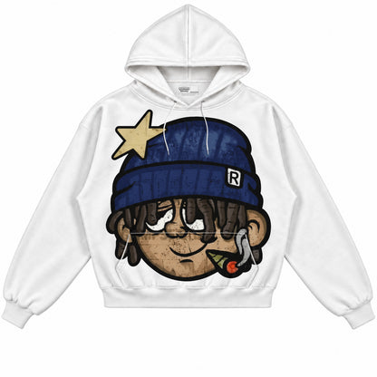 Rebranded Studios apparel — front without sneakers