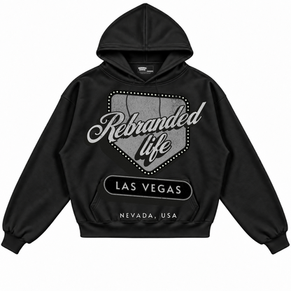 Rebranded Studios apparel — front without sneakers