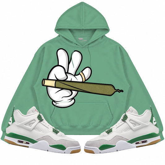 Rebranded Studios apparel — front styled with matching sneakers