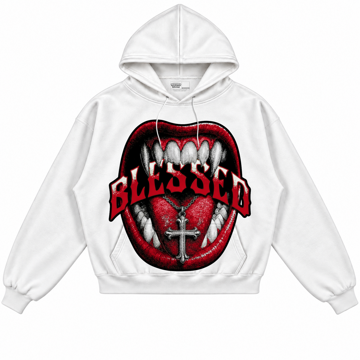 Rebranded Studios apparel — front without sneakers
