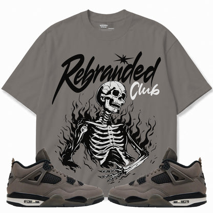 Rebranded Studios apparel — front styled with matching sneakers