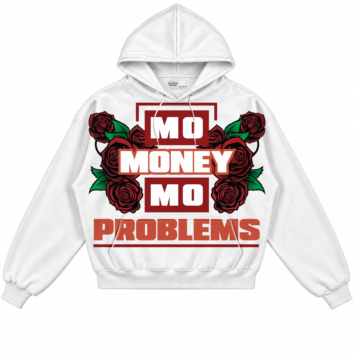 Rebranded Studios apparel — front without sneakers