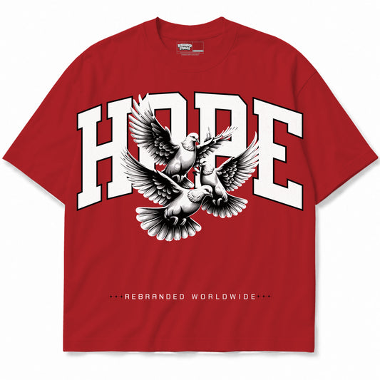 Rebranded Studios apparel — front without sneakers — alternate view