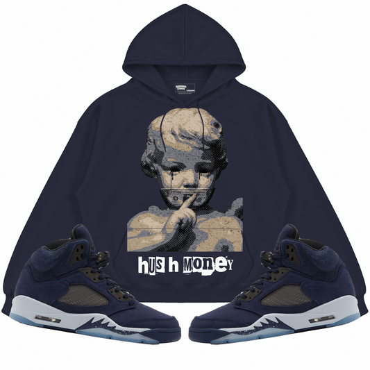 Rebranded Studios apparel — front styled with matching sneakers