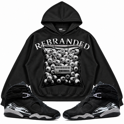 Rebranded Studios apparel — front styled with matching sneakers
