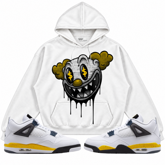 Rebranded Studios apparel — front styled with matching sneakers