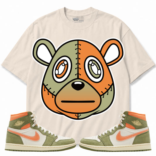 Rebranded Studios apparel — front styled with matching sneakers