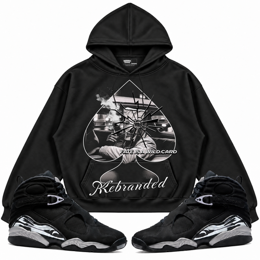Rebranded Studios apparel — front styled with matching sneakers