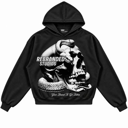 Rebranded Studios apparel — front without sneakers