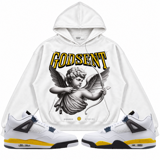 Rebranded Studios apparel — front styled with matching sneakers