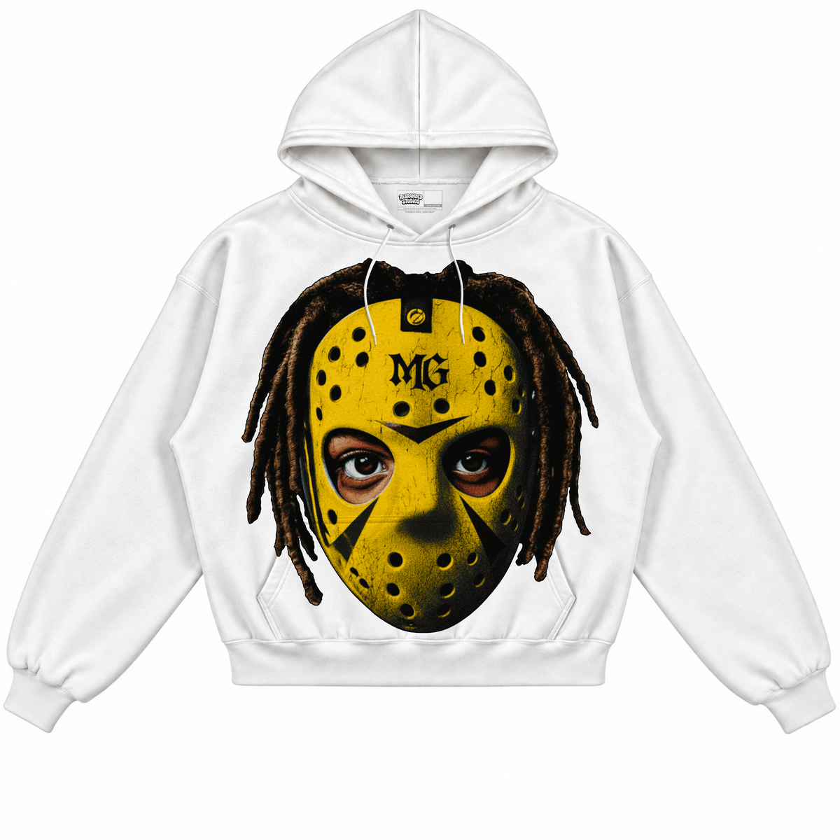 Rebranded Studios apparel — front without sneakers