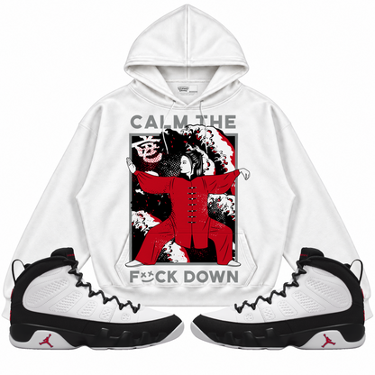 Rebranded Studios apparel — front styled with matching sneakers