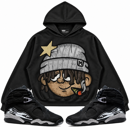 Rebranded Studios apparel — front styled with matching sneakers