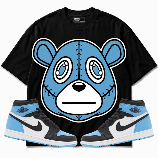 Rebranded Studios apparel — front styled with matching sneakers