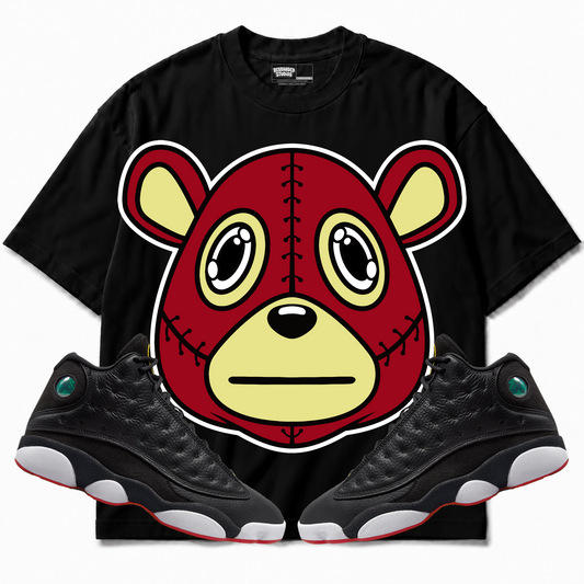 Rebranded Studios apparel — front styled with matching sneakers