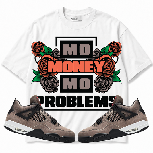 Rebranded Studios apparel — front styled with matching sneakers
