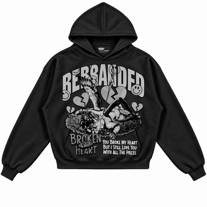 Rebranded Studios apparel — front without sneakers