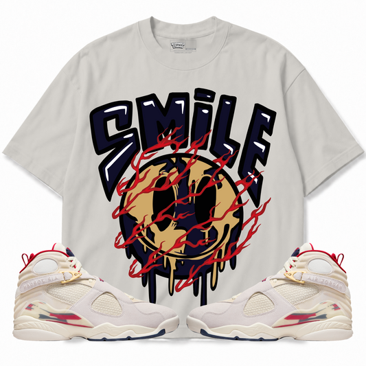 Rebranded Studios apparel — front styled with matching sneakers