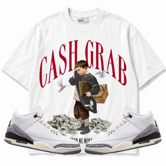 Rebranded Studios apparel — front styled with matching sneakers