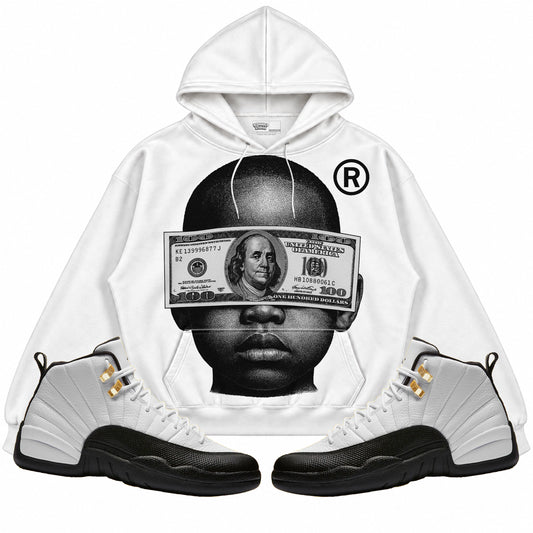 Rebranded Studios apparel — front styled with matching sneakers