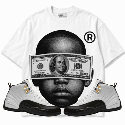 Rebranded Studios apparel — front styled with matching sneakers