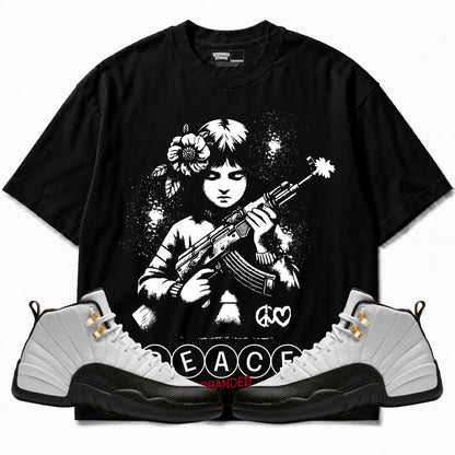 Rebranded Studios apparel — front styled with matching sneakers