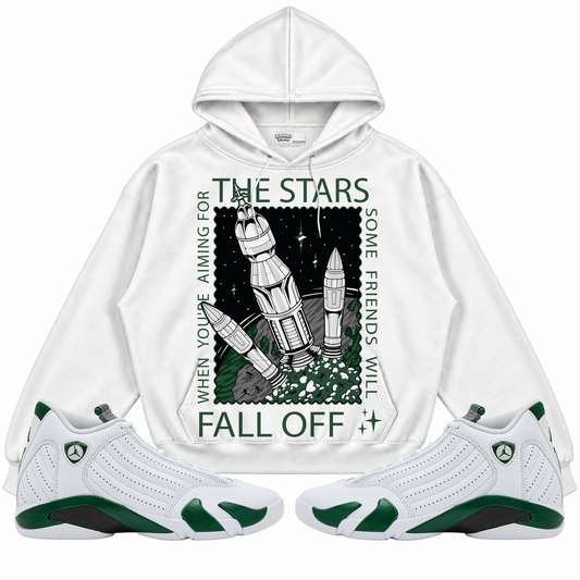 Rebranded Studios apparel — front styled with matching sneakers