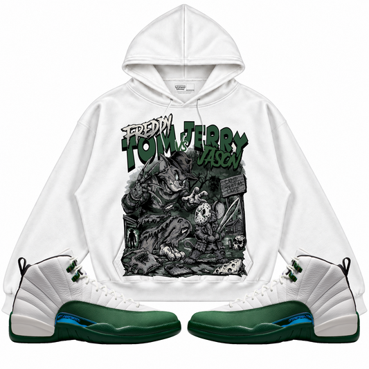 Rebranded Studios apparel — front styled with matching sneakers