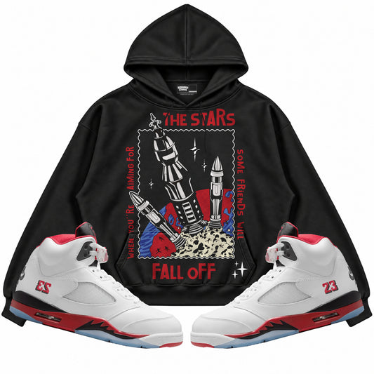 Rebranded Studios apparel — front styled with matching sneakers