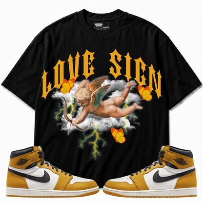 Rebranded Studios apparel — front styled with matching sneakers